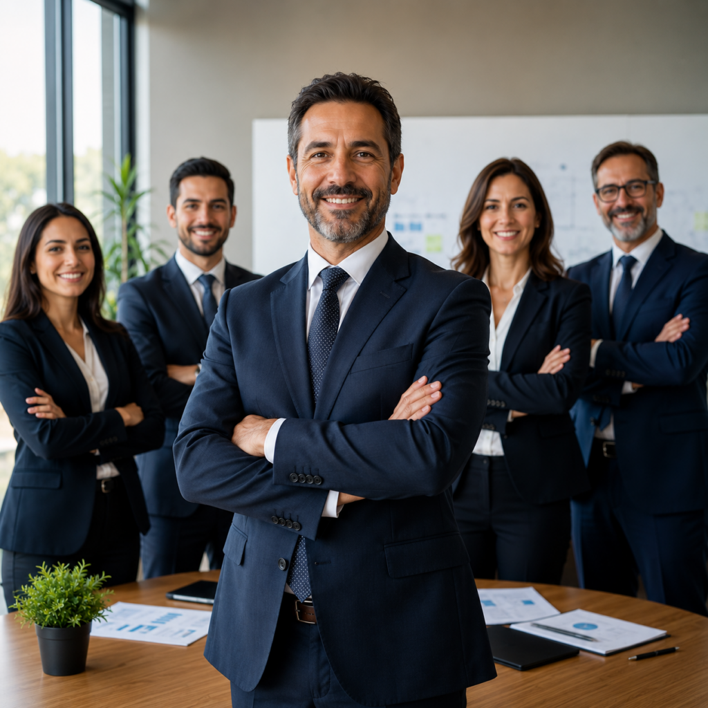 Directivos lideres y equipos de gestion