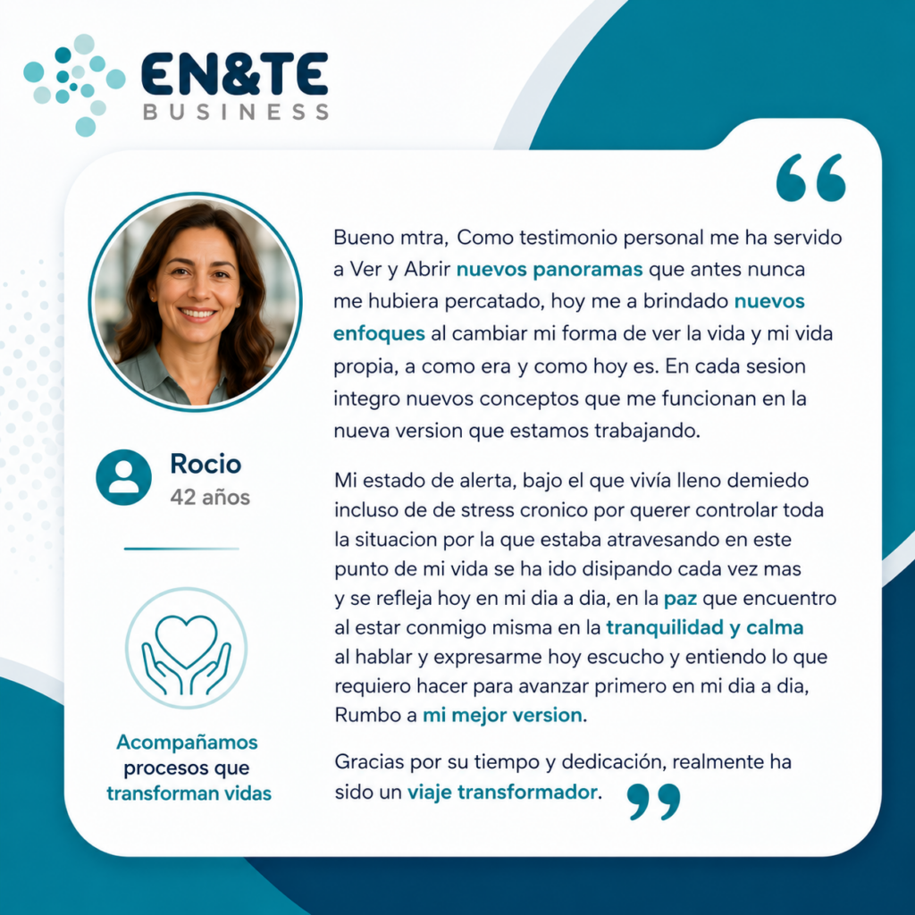 TERTIMONIO ROCIO ENTE BUSINNES MINDFULNESS EMPRESARIAL