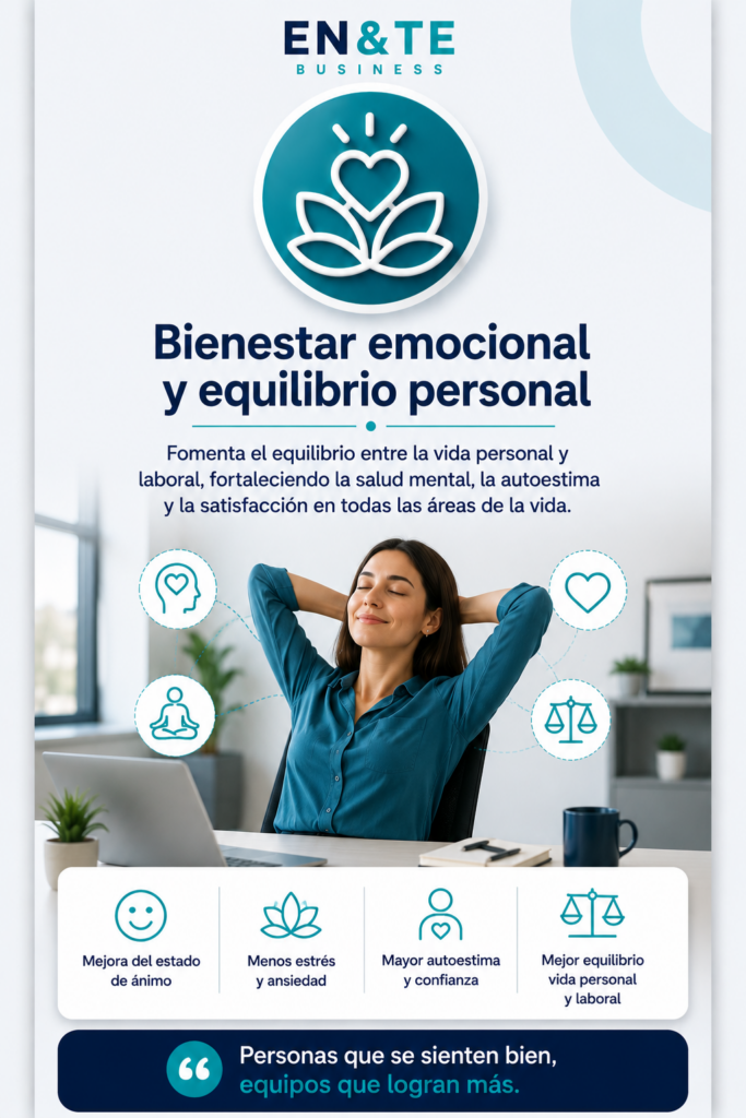 BIENESTAR EMOCIONAL Y EQUILIBRIO PERSONAL