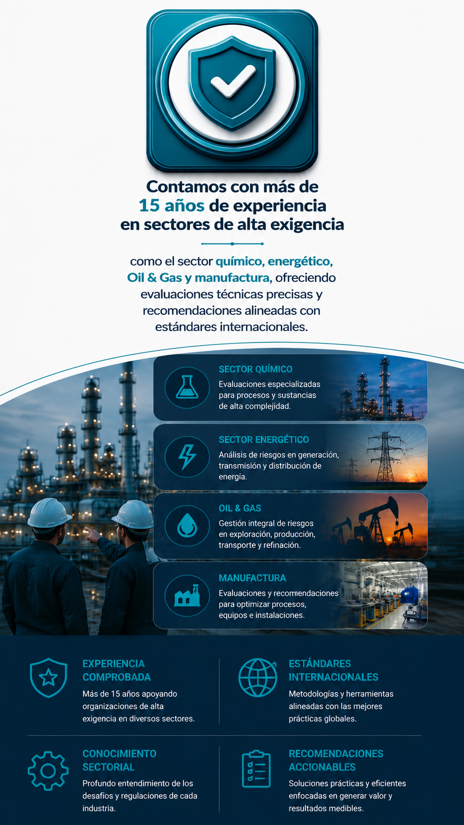 CONTAMOS CON MAS DE 15 AÑOS DE EXPERIENCIA ENTE BUSINESS V