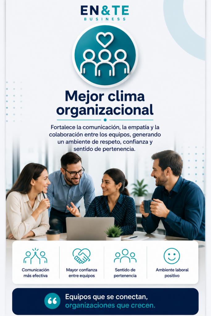 MEJOR CLIMA ORGANIZACIONAL con ENTE BUSINESS MINDFULNESS